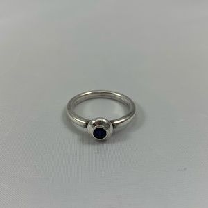 James Avery Remembrance Ring with Sapphire